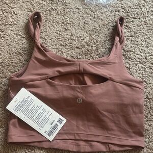Lululemon Dusty Rose Sports Bra